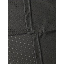 Men'S # 1 Black Basketball Sportswear, 100% Polyester Basketball Training Sleeveless Top, Micro Elastic Round Neck Top - Versatile For All Seasons, Sizes S-XXXL