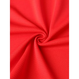 Men'S American # 13 Red Baseball Jersey, Suitable For Team Training And Street Activities, Worn In Spring, Summer, And Autumn, Size S-3XL