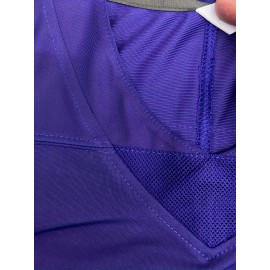 Men'S #8 Embroidered Sports Jersey - Polyester V-Neck Short Sleeve Top with Slight Stretch for Casual, Running, Training, Hiking - Universal Fit for Adults and Teens