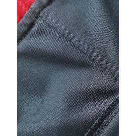 Men'S Blue #7 Rugby Shirt, Breathable V-Neck Short Sleeve Training Top, Classic Embroidered American Football Jersey, Polyester Knit, Sports Casual, Running, Training, Hiking, Outdoor, Party, Loose Fit, Adult & Youth Unisex