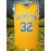 Men's #32 Embroidered Basketball Jersey - 100% Polyester, Stretch Fabric, V-Neck, Sleeveless Sports & Casual Wear for Adults and Teens - Machine Washable