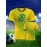 Women's Large Size Professional Sports Fabric Creative Pattern Print Brazil Home Soccer Jersey T-shirt, Soccer Jersey Flag Uniforms Shirts Breathable And Lightweight, Moisture-Wicking, As Gifts For Sports Fans